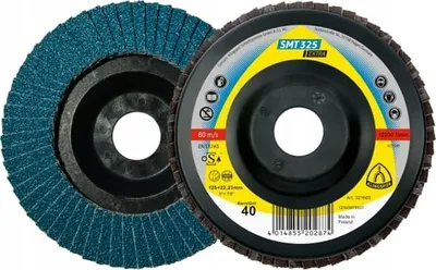 Zdjęcie produktu dla Tarcza Listkowa Lamelka Lamelki 125Mm P40 Smt325