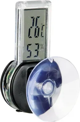 Obrázek produktu pro Trixie Digitální Thermo-/Hydrometr s přísavkou