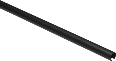 Obrázek produktu pro Gardinia záclonová tyč s vnitřním běhounem I Ø 16 mm černá matná 120 cm