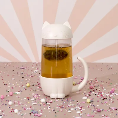 Produktbild von Infusionsbecher Fisch Katze 30cl kawaii