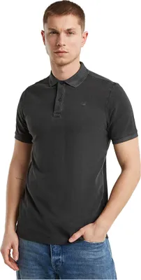 Produktbild von G-star Dunda Overdyed Kurzarm-poloshirt Schwarz L Mann Schwarz L