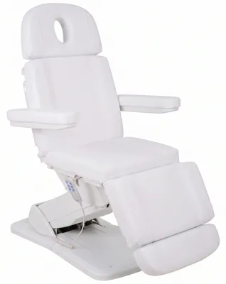 Produktbild von Habys Tavia Kosmetikliege Massageliege Kosmetiksessel Kosmetikstuhl | Höhenverstellbar Elektrisch | Handfernbedienung | 190 x 59 cm | Weiß