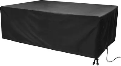 Productafbeelding van Ibenzoa® tuinmeubelbeschermer van Oxford-stof, waterdicht en UV-bestendig, ademende beschermhoes, afmetingen 242 x 182 x 100 cm