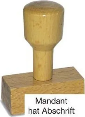 Produktbild von Vorgangsstempel - Mandant hat Abschrift