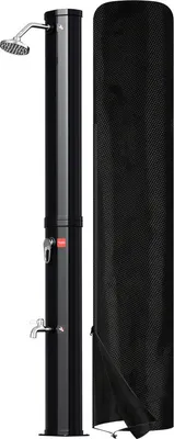 Produktbild von Jayseuw Solardusche 35L mit Regenschutz Sommerdusche mit Fußdusche Pooldusche Gartendusche Brause Schwarz