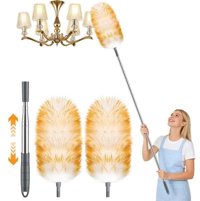 Image de Staubwedel extensible, lavable, longueur 130 cm