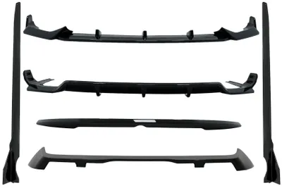 Produktbild von Zestaw aerodynamiczny do BMW X7 G07 18-22 M-Tech czarny Knight Look błyszczący czarny