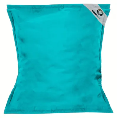 Image de Housse pour Pouf Géant XXL 180x140cm Flottant pour Piscine - Bleu Caraïbes