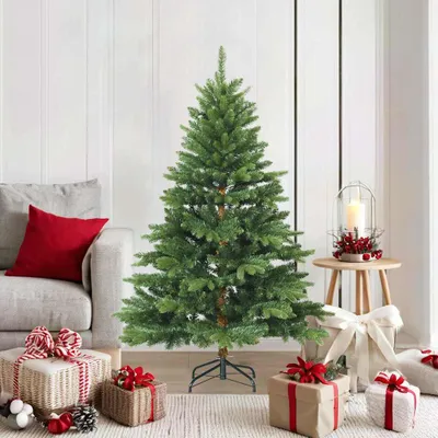 Immagine prodotto di Maison Exclusive - Albero di Natale artificiale pieghevole con supporto verde 150 cm