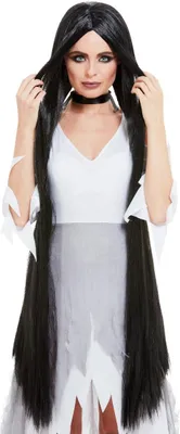 Obrázok produktu pre Smiffys - Čarodejnícka parochňa pre ženy - Halloween SM682 (jedna veľkosť) (čierna)