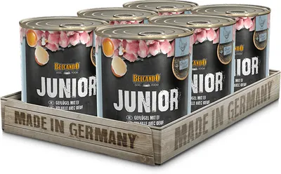 Produktbild von BELCANDO® Junior Geflügel & Ei 6x 800g