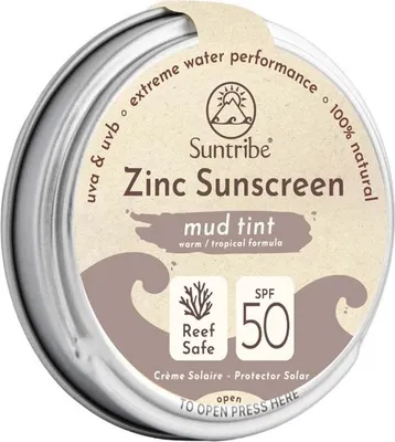 Produktbild von Suntribe Zinksonnencreme, Mud Tint, LSF30, 10g (3)