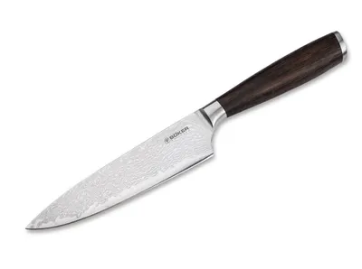 Produktbild von Böker Meisterklinge Damast Kochmesser Klein 14,5 cm Klinge