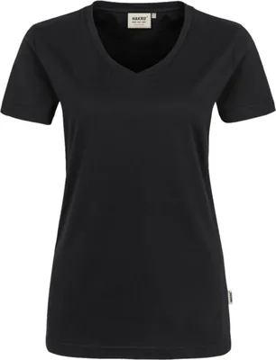 Produktbild von Women-V-T-Shirt Performance - Schwarz - Größe 2Xl