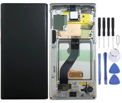 Obrázek produktu pro Samsung Display LCD kompletní jednotka pro Galaxy Note 10 N970F GH82-20818B White