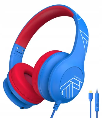 Productafbeelding van PowerLocus PLED Kids, bedrade hoofdtelefoon met USB-C aansluiting