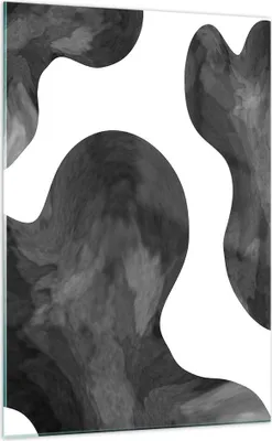 Produktbild von Bilder auf glas - Einteilig - Abstraktion Form Figur - 70x100cm - Glasbilder - Wandbilder - Bilder - zum Aufhängen bereit - Wanddekoration aus Glas - Glas Bilder - Wandbild auf Glas - GPA70x100-5134