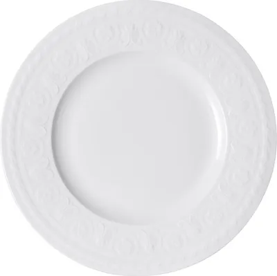 Produktbild von Villeroy & Boch Cellini, Frühstücksteller, Rechteckig, Porzellan, Beige, 22 cm, 363 g