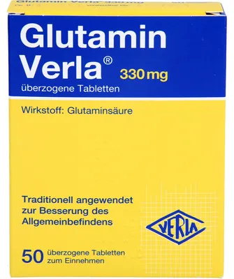 Produktbild von Glutamin Verla Tabletten , 50 St. Tabletten