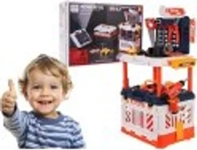 Obrázok produktu pre dETSKÝ KUFOR LITTLE MASTER s nástrojmi 4 v 1 pre deti