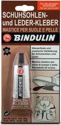 Produktbild von BINDULIN Schuhsohlen- und Lederkleber LK 9, 28 g