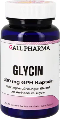 Zdjęcie produktu dla Glicyna 500 mg Gph Kapsułki 120 kapsułek