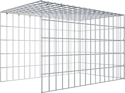 Immagine prodotto di Gondola aggiuntiva tipo 4 80 cm x 50 cm x 50 cm (L x H x P), maglia 5 cm x 10 cm, anello a C