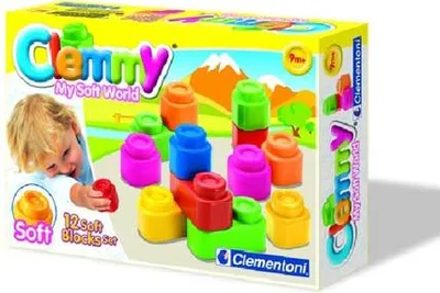 Image de Clemmy - cubes souples, 12 pièces
