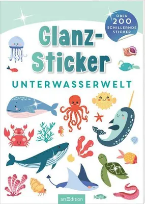 Obrázek produktu pro Glanz-Sticker - Unterwasserwelt