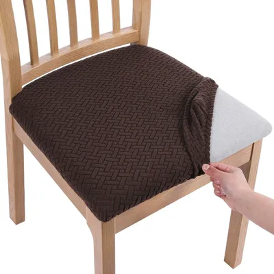 Produktbild von Set von 6 Stretch-Stuhlhussen für Esszimmerstühle