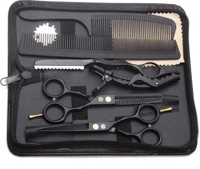 Productafbeelding van Kleding voor kappers - Complete kapper set - Kapper set voor het knippen van haar - Kapper set met beschermende kleding