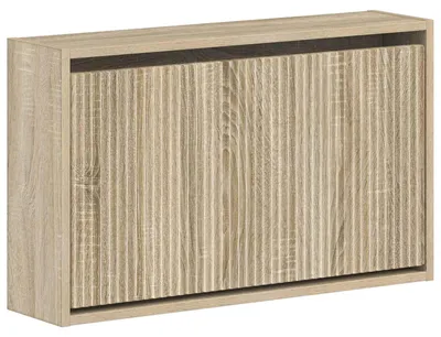 Immagine prodotto di Armadietto a muro per scarpe, modello ARNHEM, dimensioni 71 x 17 x 43 cm, finitura rovere Sonoma