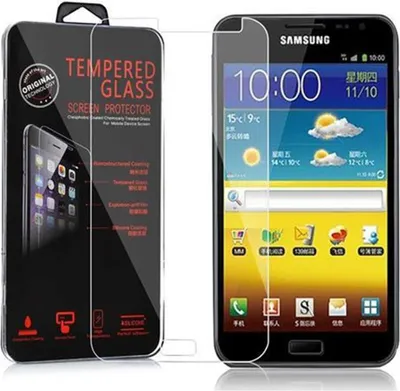 Immagine prodotto di Cadorabo pellicola blindata per Samsung Galaxy NOTE pellicola protettiva in vetro temperato trasparente di protezione del display