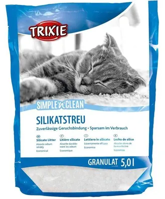 Image de Litière silicate TRIXIE Simple'n'Clean, 5 l