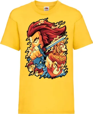 Obrázek produktu pro Dětské Triko Thundercats 01, 7-8 Jahr - 128 / Žlutá