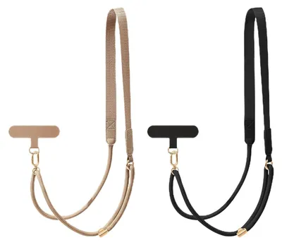 Productafbeelding van Verstelbare Telefoonriem met Nekkoord en Ketting