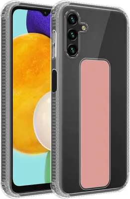 Image de Cadorabo Housse de protection pour Samsung Galaxy A13 5G Housse en rose Etui TPU Silikon Case Cover Standfunktion