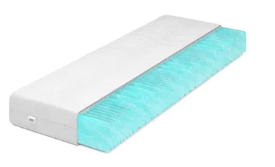 Produktbild von IZER Aqua Wave matrace ze studené pěny stupeň tuhosti H3 140x200 22cm Ortopedická matrace RG30 7zónový potah matrace se zipem