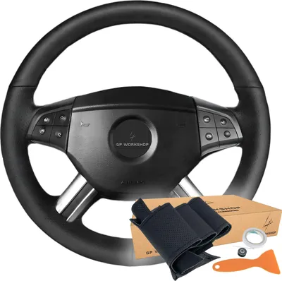 Obrázek produktu pro Potah volantu černý pro Mercedes GL/M/R class
