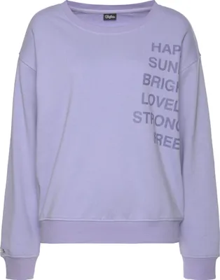 Produktbild von Buffalo Sweatshirt lavendel Größe 44/46