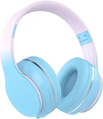 Produktbild von Xunpuls Kinderkopfhörer Bluetooth Over-Ear, kabellos & kabelgebunden, Lautstärkebegrenzung, Faltbar, mit Mikrofon