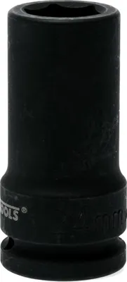 Obrázek produktu pro Rázové hlavice dlouhé se stopkou 3/4" 24 mm Tengtools