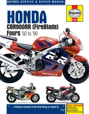 Produktbild von Honda CBR900RR FireBlade (92 - 99) Haynes Repair Manual
