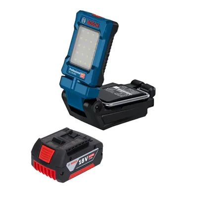 Zdjęcie produktu dla Lampa akumulatorowa Bosch GLI 18V-800 Professional 18 V 800 lm + 1x akumulator 5,0 Ah - bez ładowarki