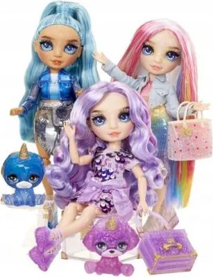 Obrázek produktu pro Rainbow High Fashion panenka se zvířátkem - Amaya Raine