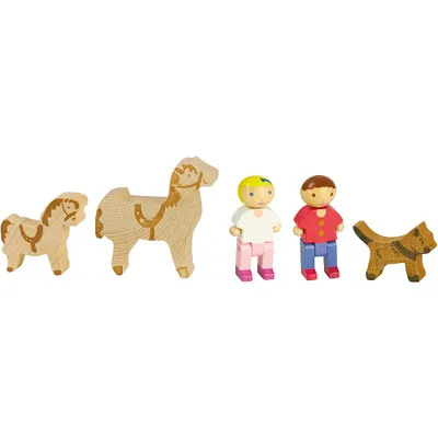 Imagen del producto de JEUJURA 8088, juego de construcción, a partir de 3 años, madera, 5 piezas, 117 g