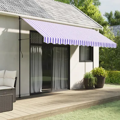 Obrázok produktu pre Maison Exclusive – Markíza, modro-biela, prúžkovaná, 400 cm