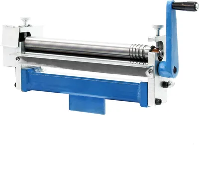 Produktbild von Giętarka Wiltec z trzema rolkami 410 x 150 x 200 mm do elementów o grubości do 250 mm i 1,2 mm, giętarka Giętarka do blach z uchwytem korbowym