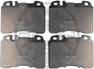 Produktbild von OPTIMAL Bremsbeläge Satz Vorne Bremsklötze passend für MERCEDES-BENZ 190 (W201) BP-09753