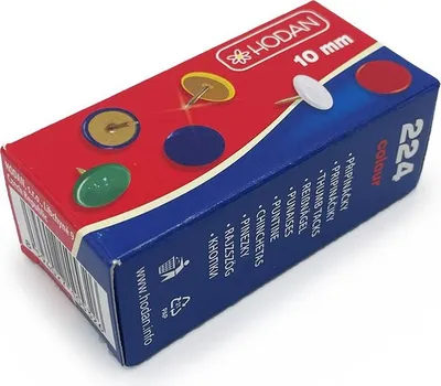 Zdjęcie produktu dla Kołek HODAN 224 10 mm (100 szt.) kolorowy